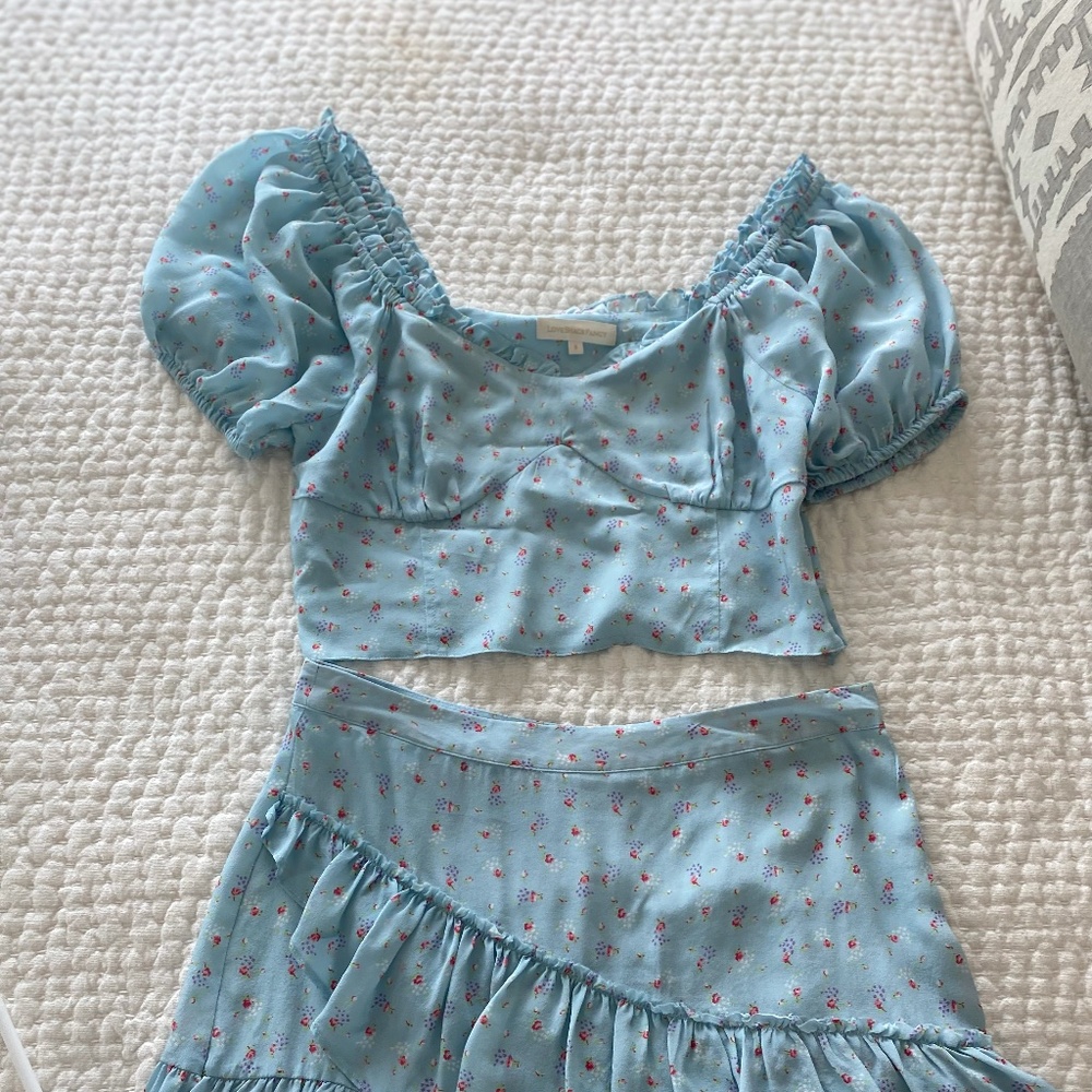 Loveshackfancy crop top S Just the top